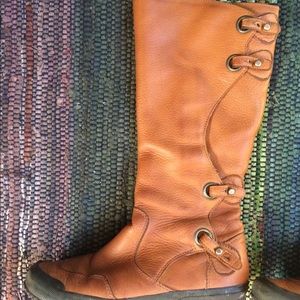 Palladium leather waterproof riding boots